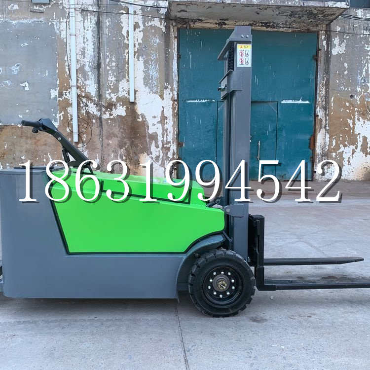 坪林区小型电动叉车1吨2吨步行站驾式电瓶堆高充电装卸车液压升降车铲车